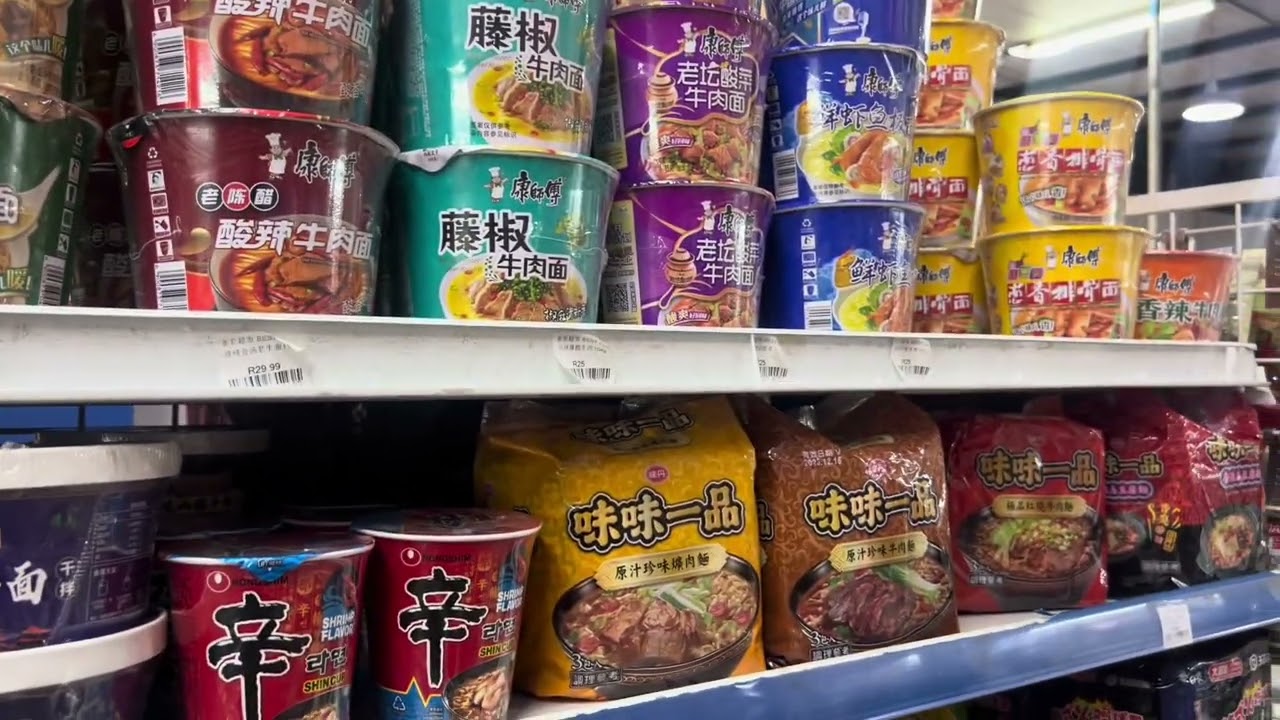 Visiting Asian Supermarket in Rivonia Sandton