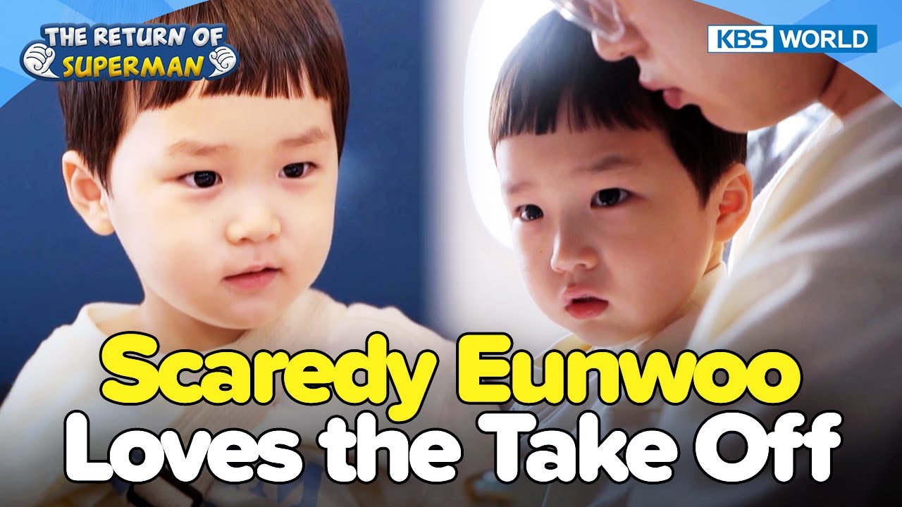 Eunwoo & Junwoo's First Flight🥰 [The Return of Superman:Ep.535-2] | KBS WORLD TV 240728