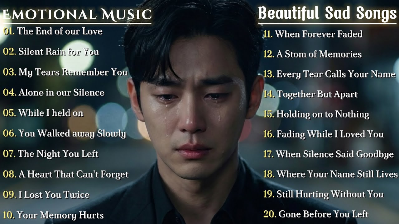 Emotional Music 🎶|🤍 Beautiful Sad Songs Playlist - English Pop Ballad | Trending Songs | 💞 Good Vibe