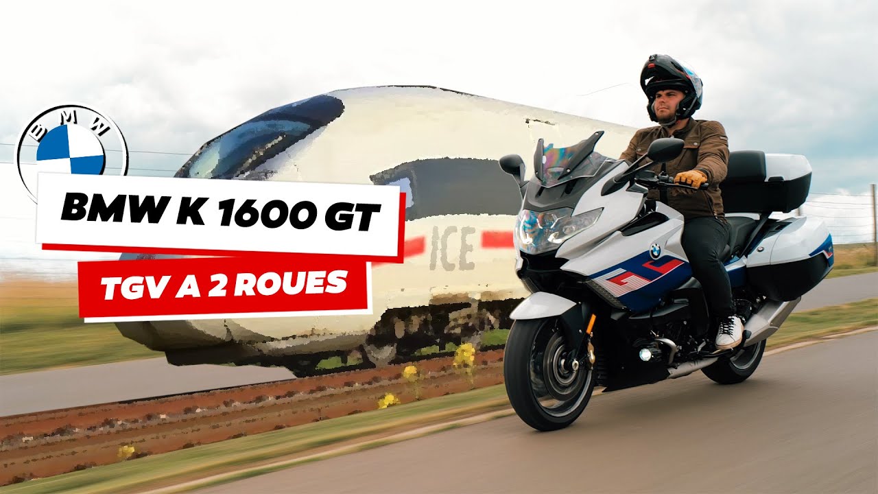ceci est un TGV de zinzin sur route ouverte - Essai BMW K 1600 GT