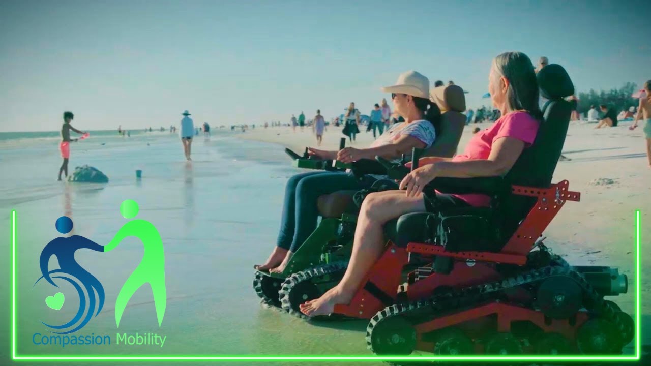 EcoRover Tracked Wheelchair | Accessible Offroad Mobility Wheelchair | Compassion Mobility | Utah