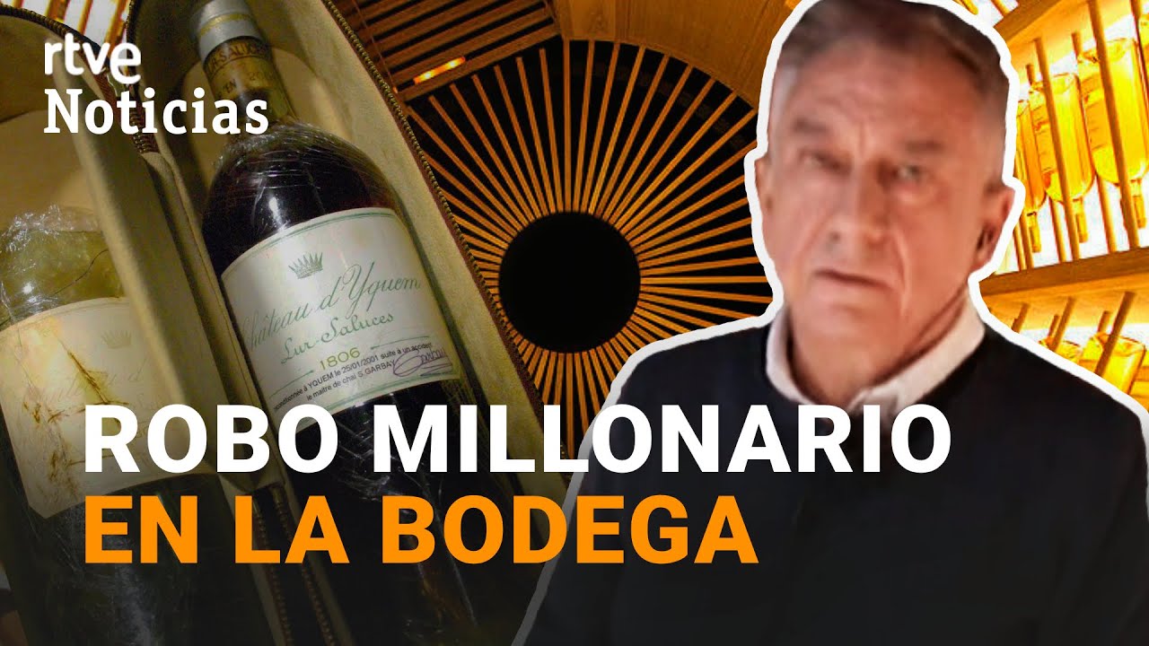 ROBAN 45 botellas de VINO en el restaurante ATRIO de CÁCERES | RTVE Noticias