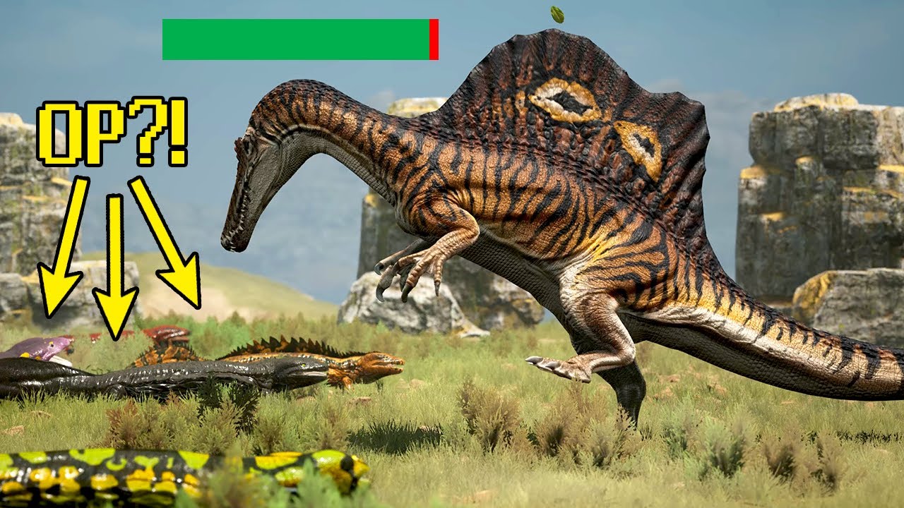 My NEW Path Of Titans Creature Takes on Apexes!