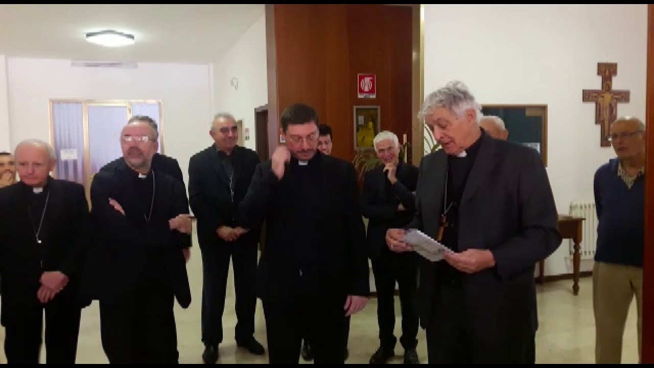 Da Ancona: l'annuncio della nomina di don Luciano Paolucci Bedini a Vescovo di Gubbio