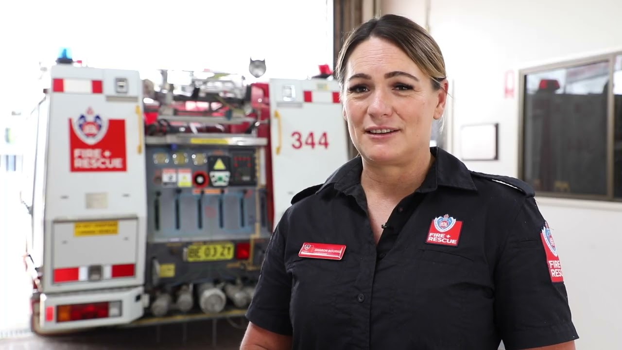 Sharon's journey to becoming an on-call firefighter