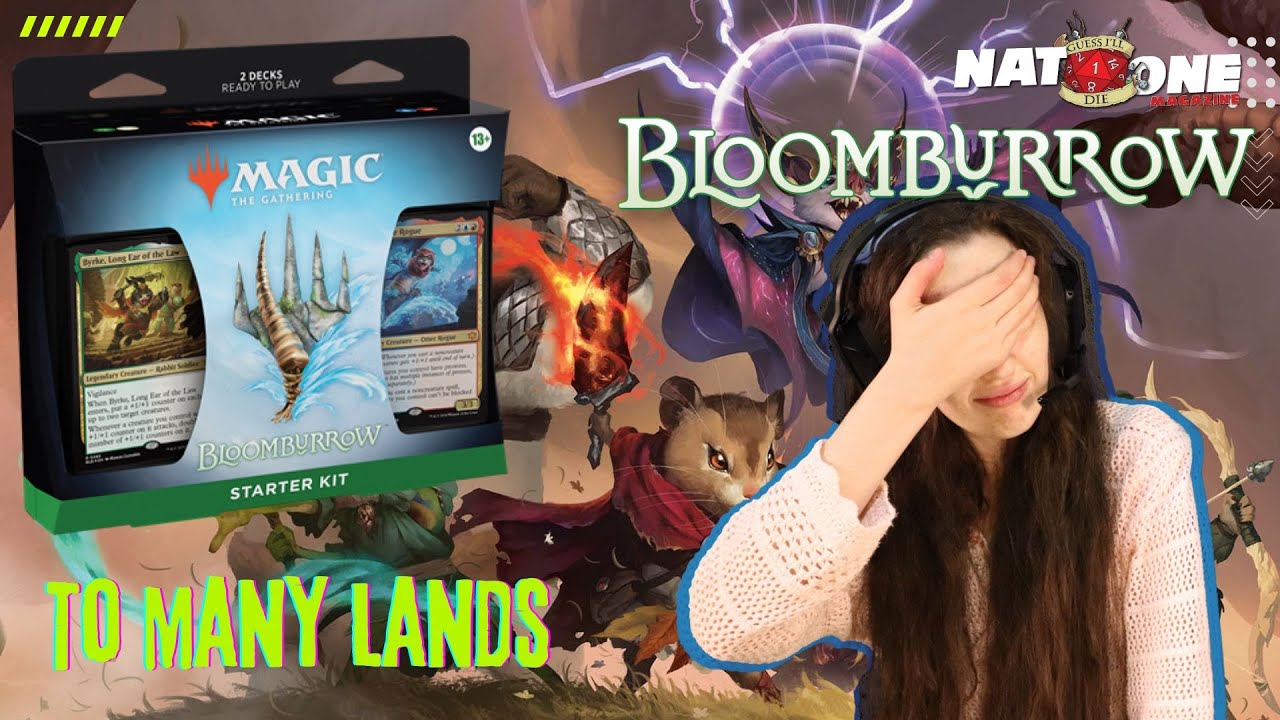 Unboxing Magic the Gathering: Bloomburrow Starter Kit 2024