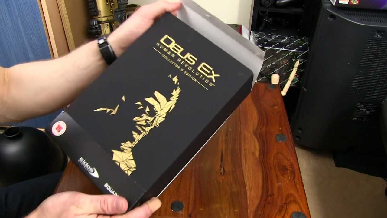 [PL] Deus Ex: Human Revolution (Bunt Ludzkości) Collector's Edition Unboxing (Rozpakowanie)