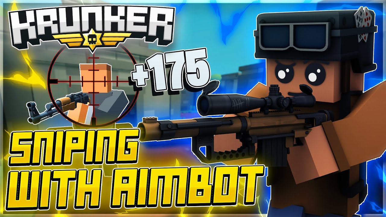 Sniping With AIMBOT in Krunker.io! (RAGE)