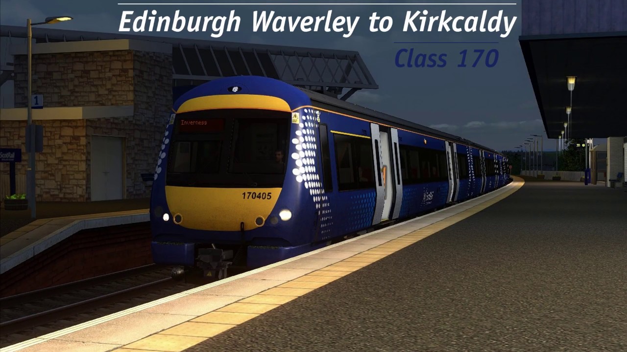 Train Simulator 2020 | Edinburgh Waverley to Kirkcaldy | Class 170 *WITH ANNOUNCEMENTS*