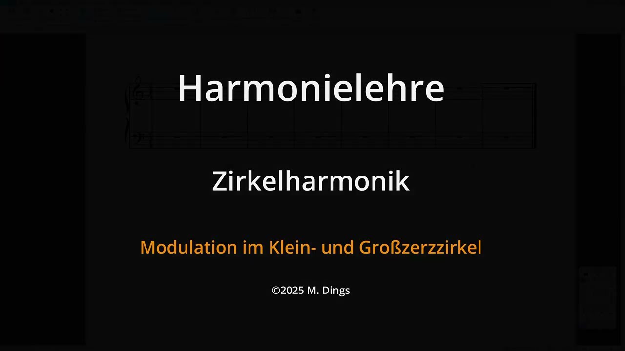 Harmonielehre 134 Zirkelharmonik