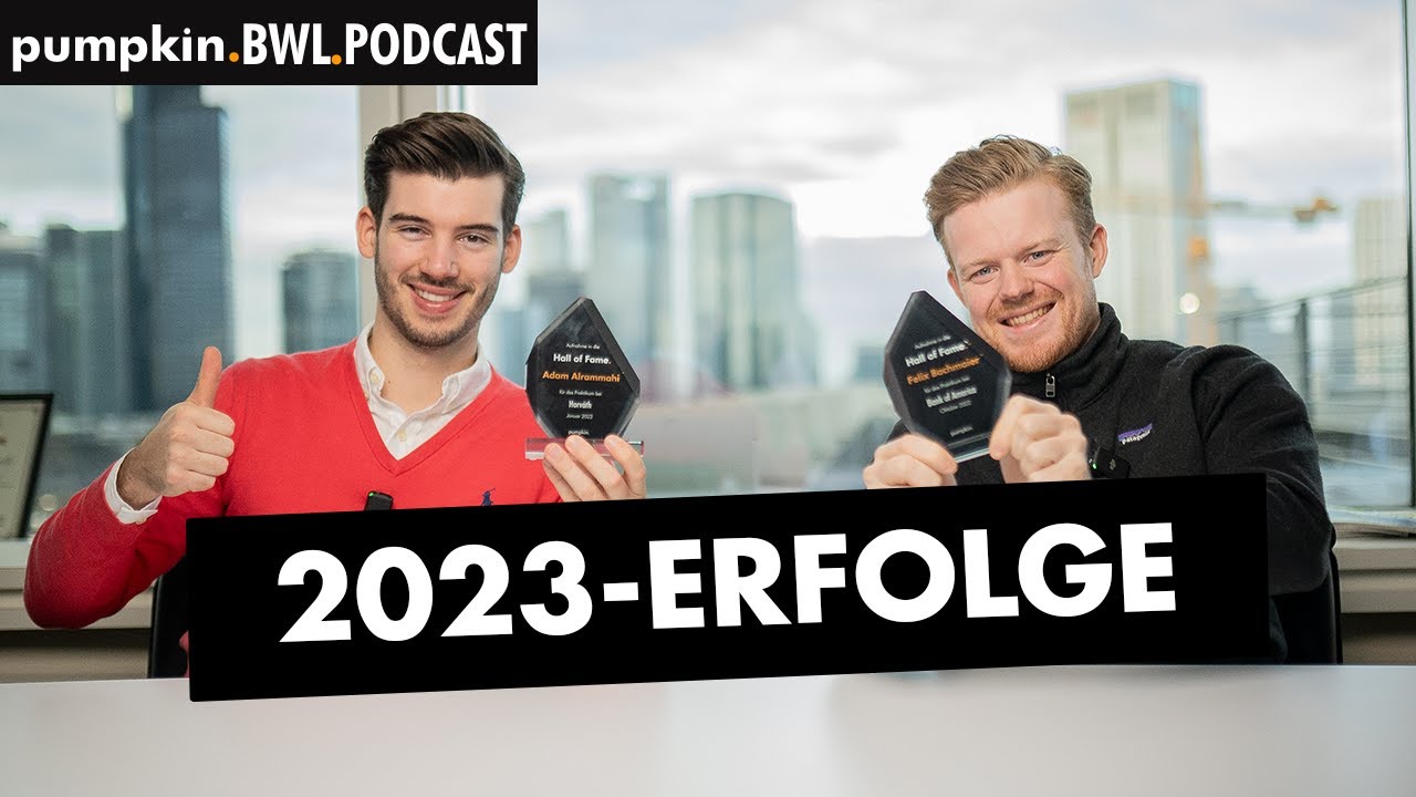 Die krassesten Erfolge in 2023 (Goldman Sachs, KKR, McKinsey)