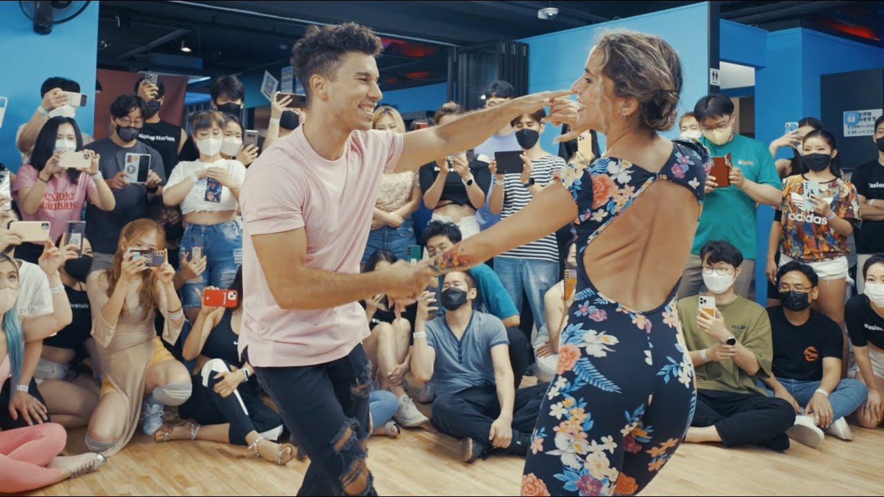 4K UHD pablo y raquel Bachata Workshop 파블로 y 라켈 바차타워크샵 2022.8.2 라틴