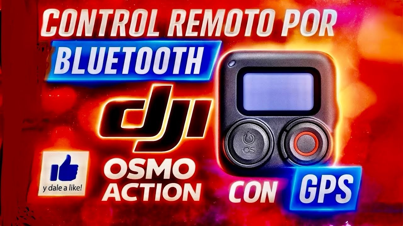 DJI OSMO ACTION CONTROL REMOTO POR BLUETOOTH Y GPS PARA LA CAMARA 360, Unboxing y Review