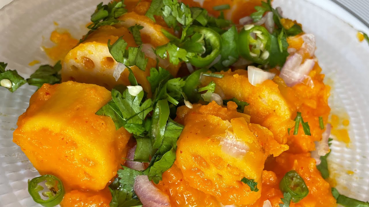 Sindhi beh (lotus Root ) Recipe by Cooking with Aisha halar