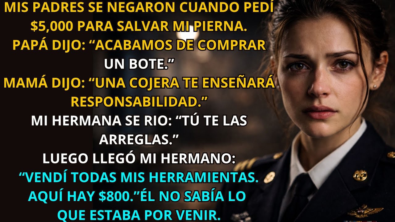 MIS PADRES RECHAZARON 5.000 DÓLARES PARA MI CIRUGÍA, PERO MI HERMANO POBRE ME LO DIO TODO… 😔💔