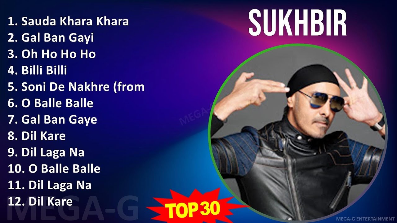 Sukhbir 2024 MIX Greatest Hits - Sauda Khara Khara, Gal Ban Gayi, Oh Ho Ho Ho, Billi Billi
