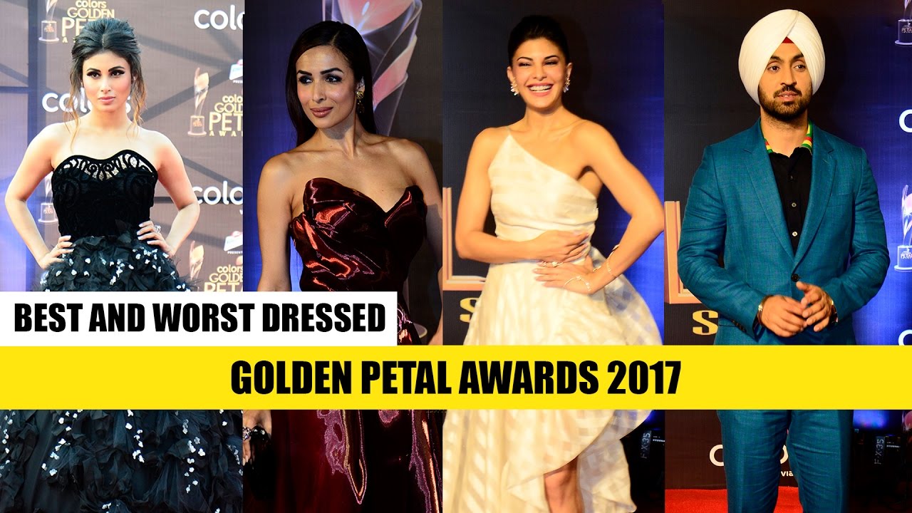 Jacqueline Fernandez, Mouni Roy, Malaika Arora: Golden Petal Awards best and worst dressed 2017