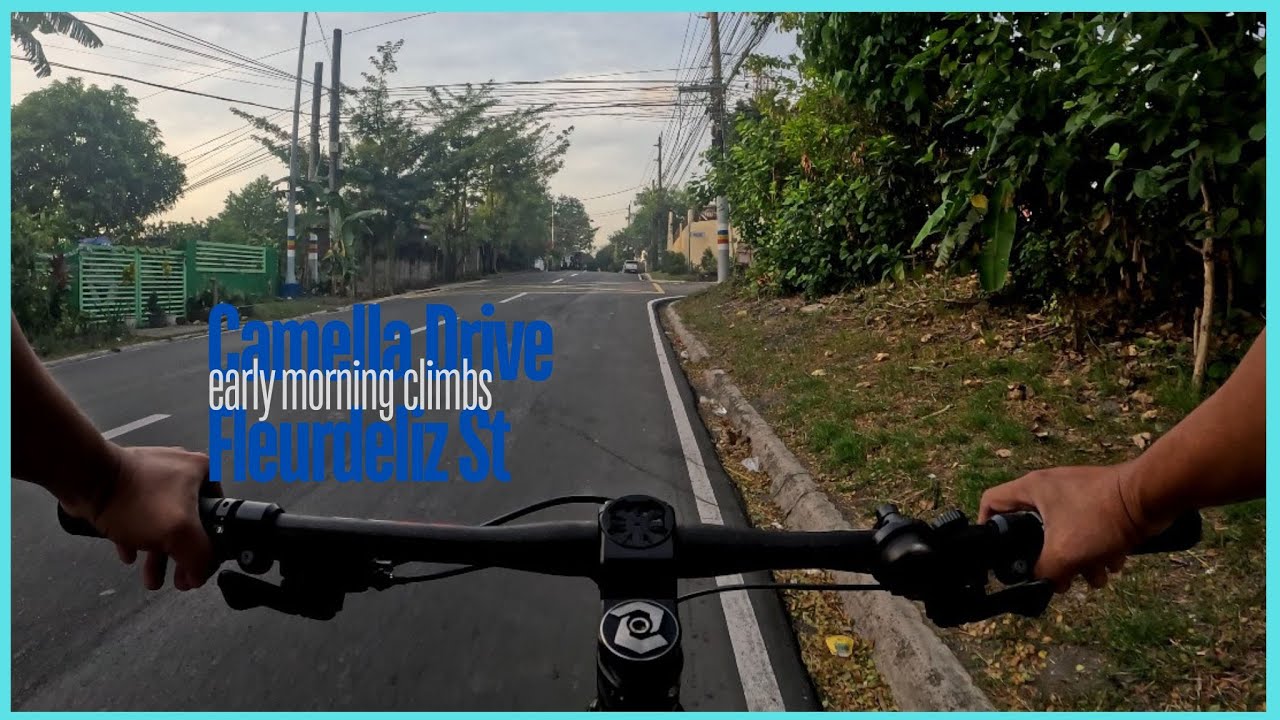Short Climbs in Camella Drive and Fleurdeliz St on an MTB (2026)