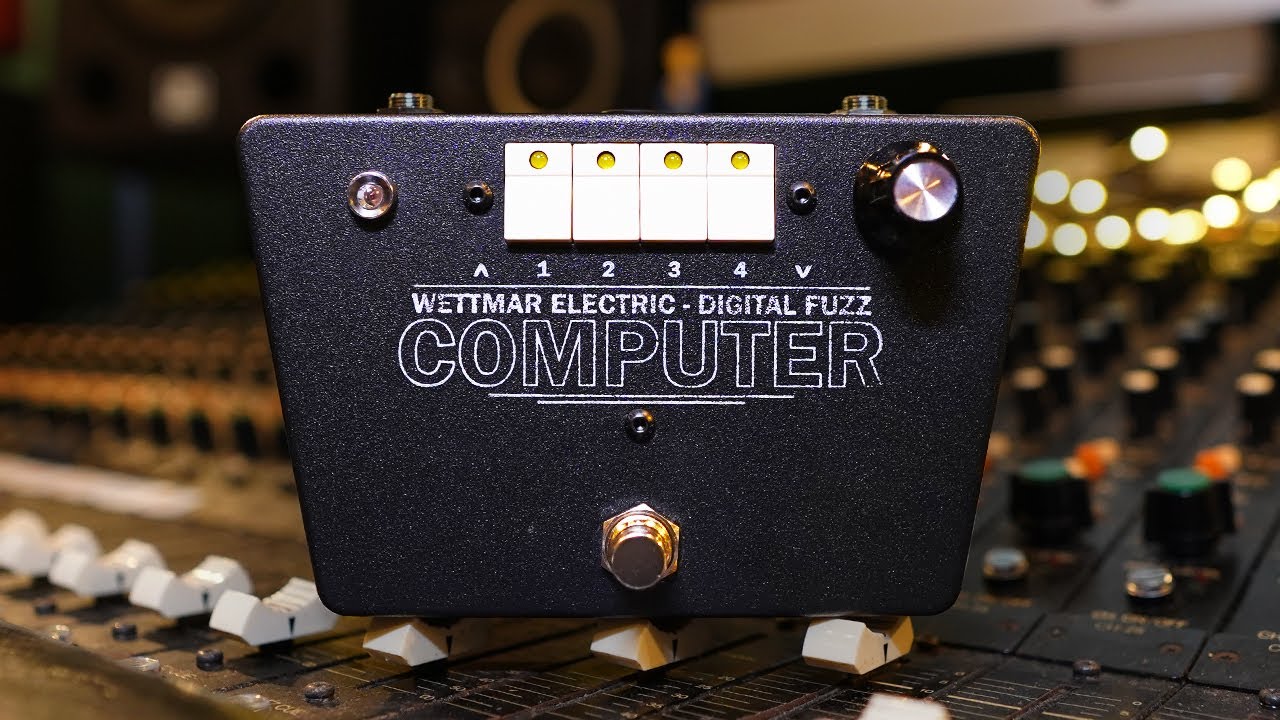 Bit Crushing, Frequency Modulating, Fuzzy Awesomeness - Wettmar Electric 'Digital Fuzz Computer'