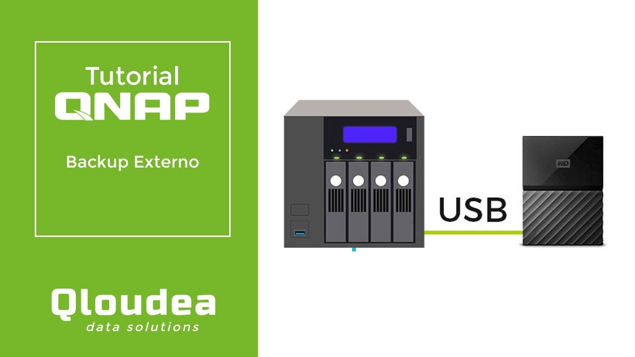 Sincronizar copias externas por USB en QNAP