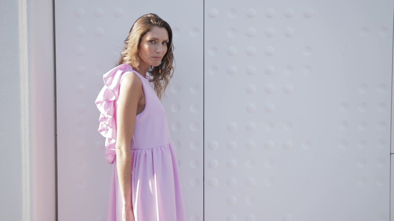 Mahrla Diana Dress / LAVENDER