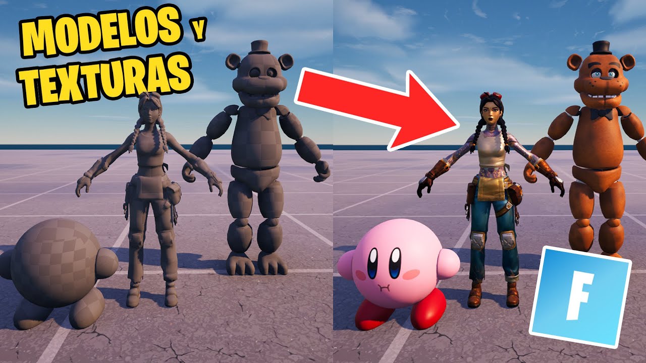 Cómo importar MODELOS Y TEXTURAS en CREATIVO 2.0 - Tutorial de Unreal Editor Fortnite