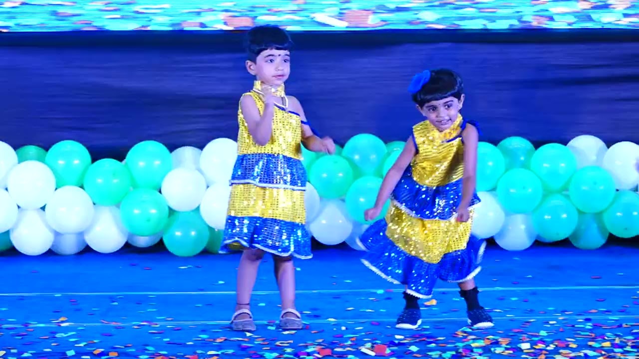Annual Day Dance Performance by LKG Students (AY 2023–24)