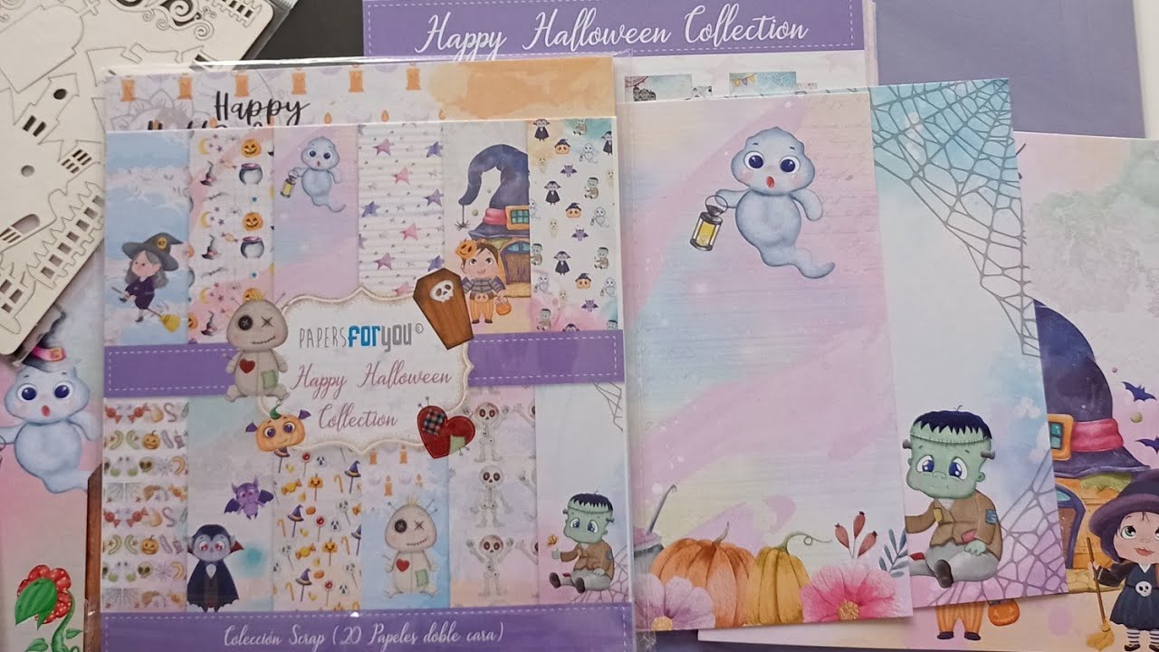 ALBUM HALLOWEEN PARTENARIAT Brico & scrap 🦇 Papers for you 