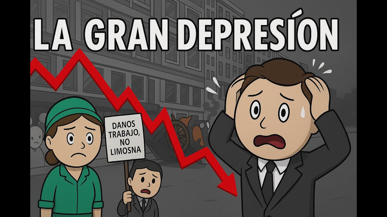 La Gran Depresión en 5 minutos
