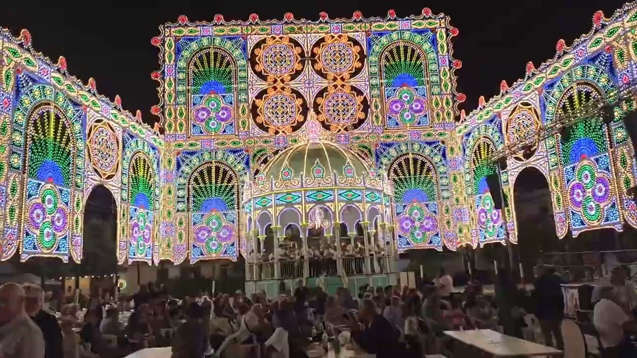 FESTA IN ONORE DI SAN NICETA A MELENDUGNO, MAGIA DI LUCI #salento #italy