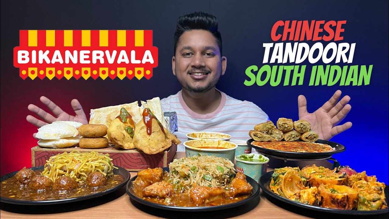 Tandoori Platter | Chinese Platter | South Indian Platter | Bikanervala Food Mukbang