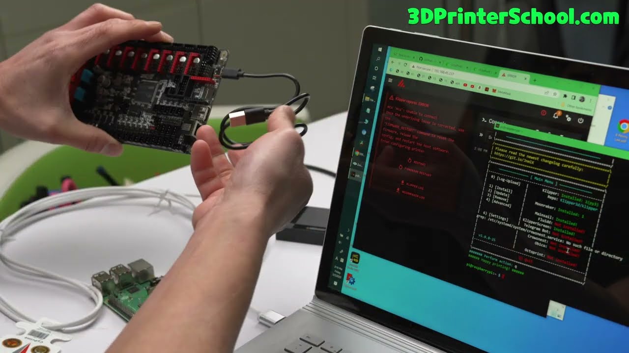 Как собрать Voron 2.4R2! &mdash; Шаг 13. Как установить грот и Flash Klipper через USB DFU-режим!