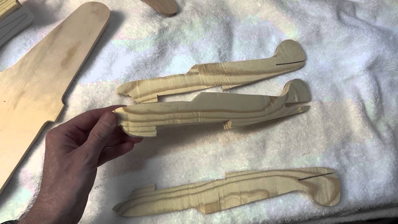 How to make a wooden airplane