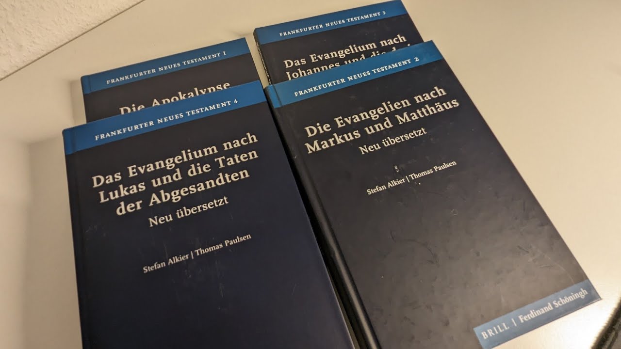 Bibel - FNT Frankfurter Neues Testament 4 B&auml;nde