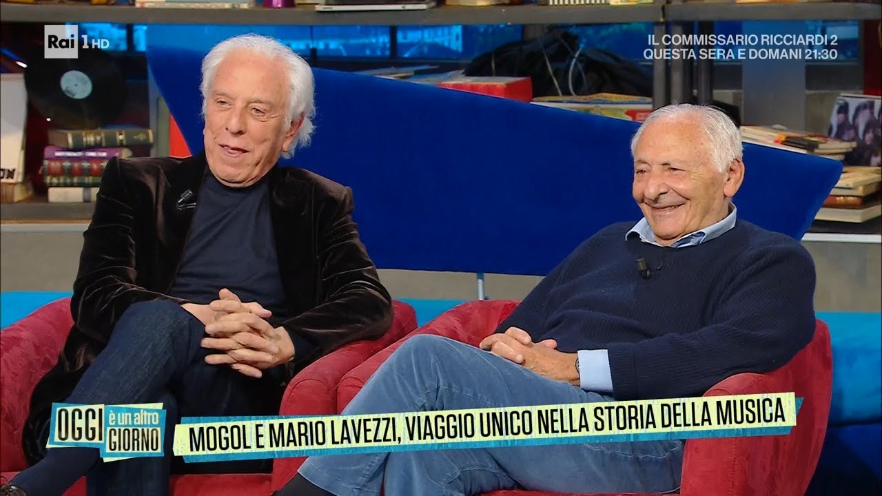 Mogol-Lavezzi, viaggio unico nella storia della musica - Oggi è un altro giorno 20/03/2023