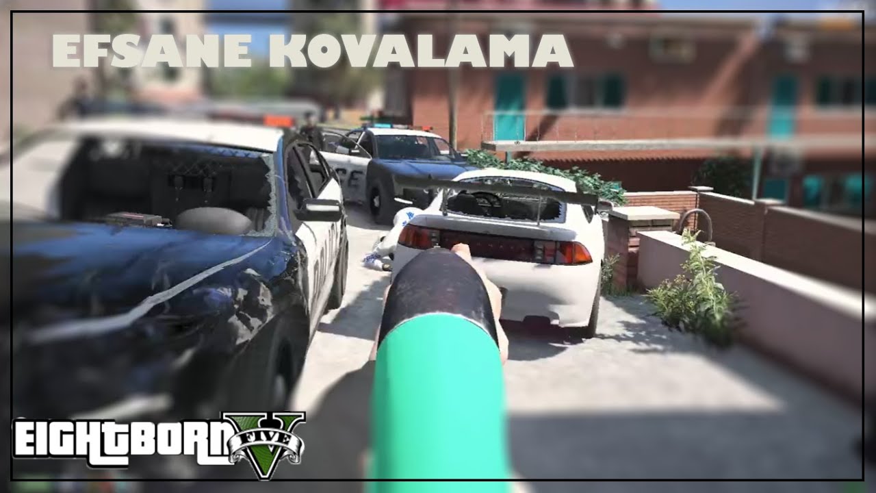 EightbornV - Gökhan Hurmacı Polislerden Kaçıyor - 4 Ekip Kovalıyor - YusifSfrv