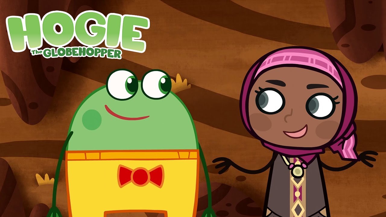 Hogie goes to Petra | Hogie the Globehopper Full Episodes 🧭 Geography Cartoons for Kids