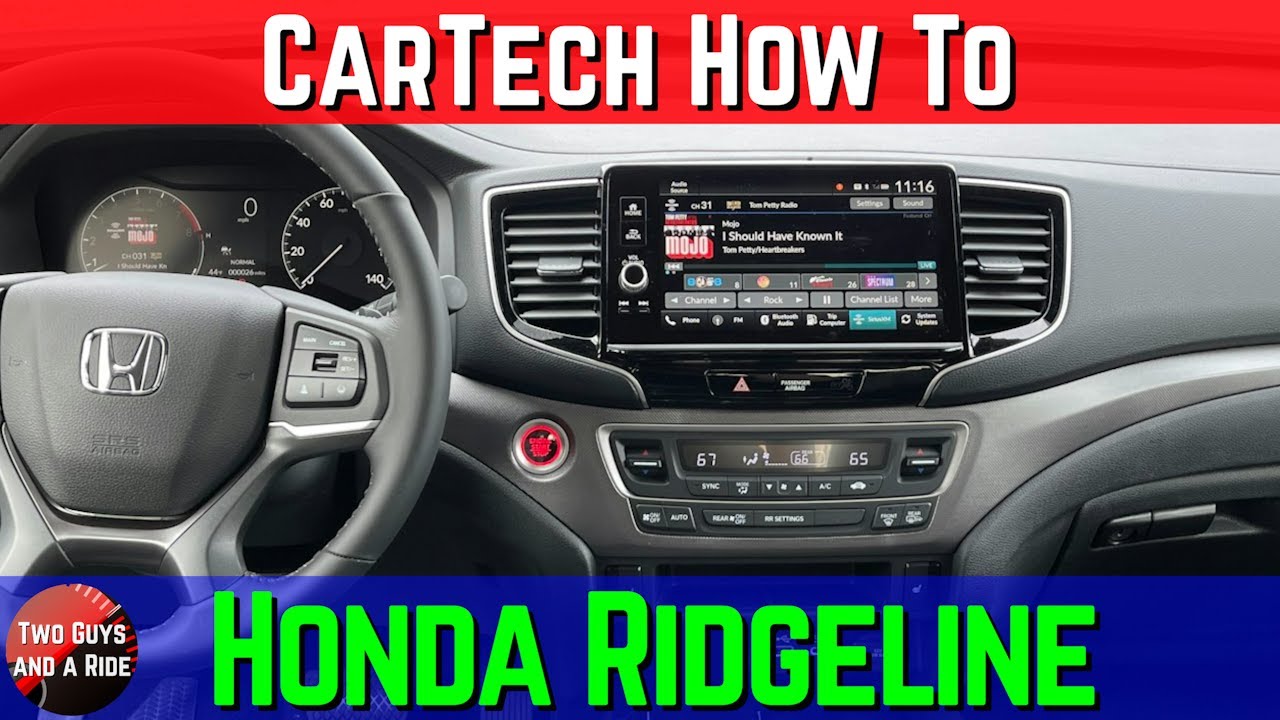 Mastering Your 2024 Honda Ridgeline: The Ultimate User Guide for Screens, Buttons, and Settings.