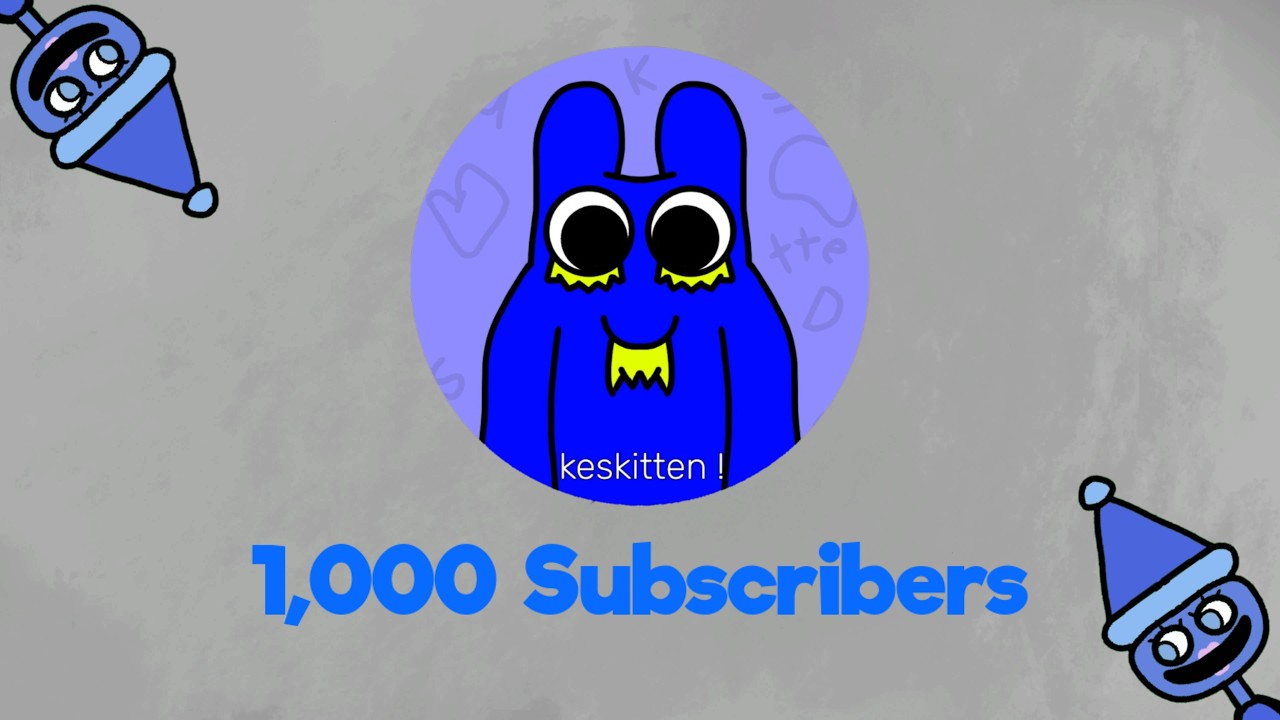 Thank you! (1,000 Subs)