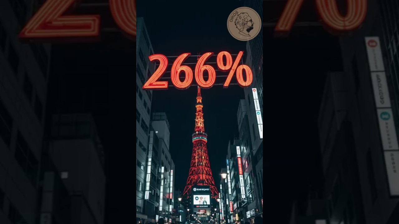 Долг Японии составляет 266% ВВП. Почему она не рухнула? | oikos