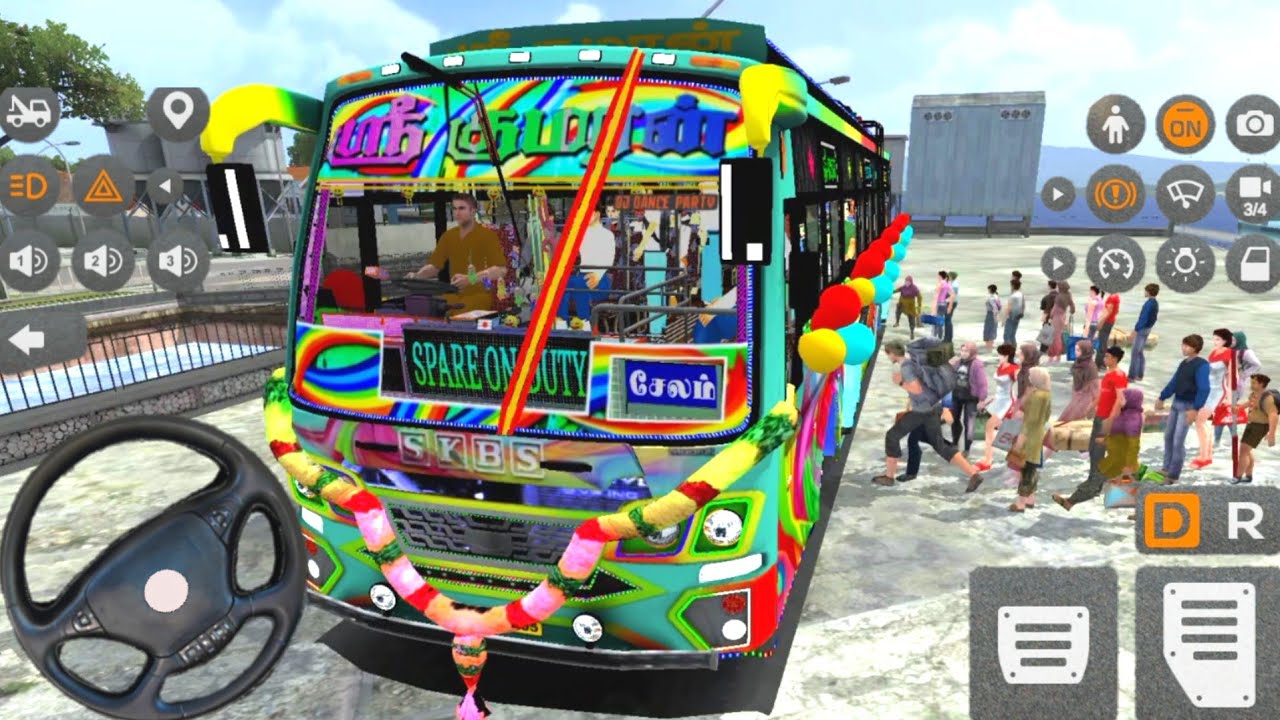 💥 BUSSID Heavy Traffic Challenge 😱 | Pro Driver Gameplay Video 
