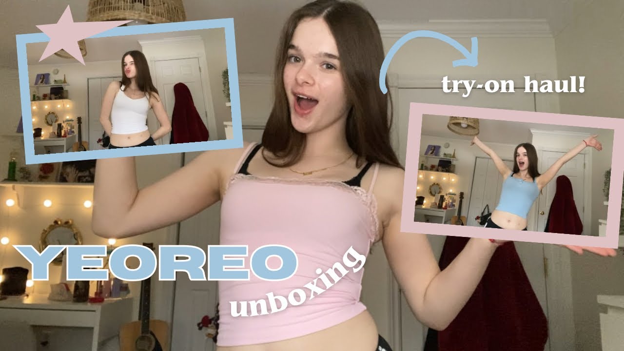 YEOREO try-on haul ⋆｡°✩