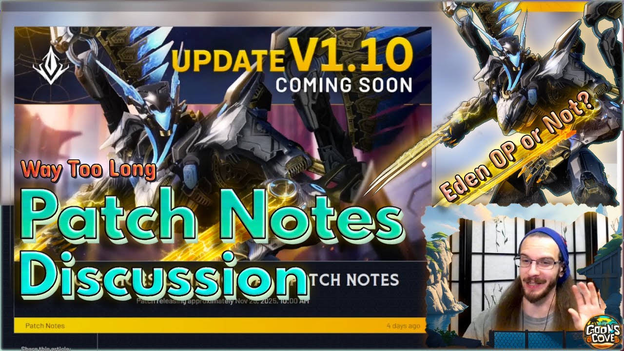 V1.10 Patch Notes Breakdown