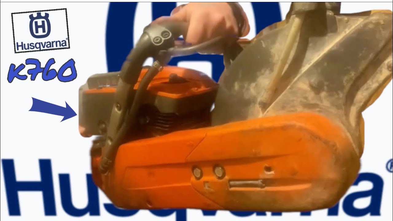 Husqvarna K760 cut off saw. Will it run ? Part 1