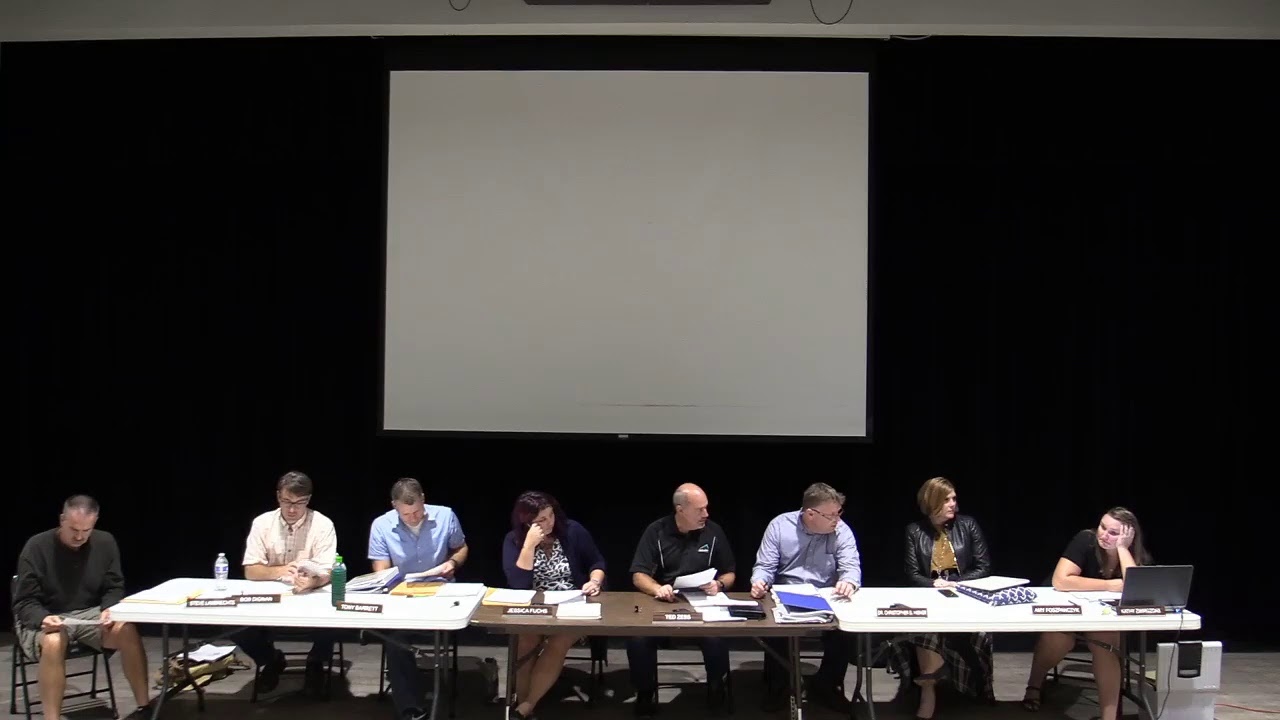 East Troy Community School District - Board Meeting, September 23rd 2019