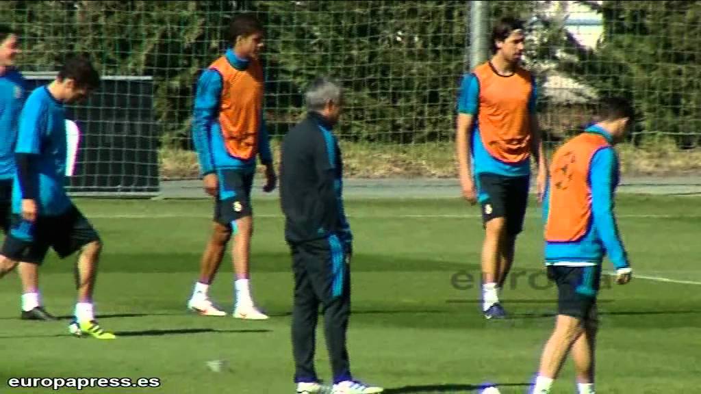 Entrenamiento del Real Madrid