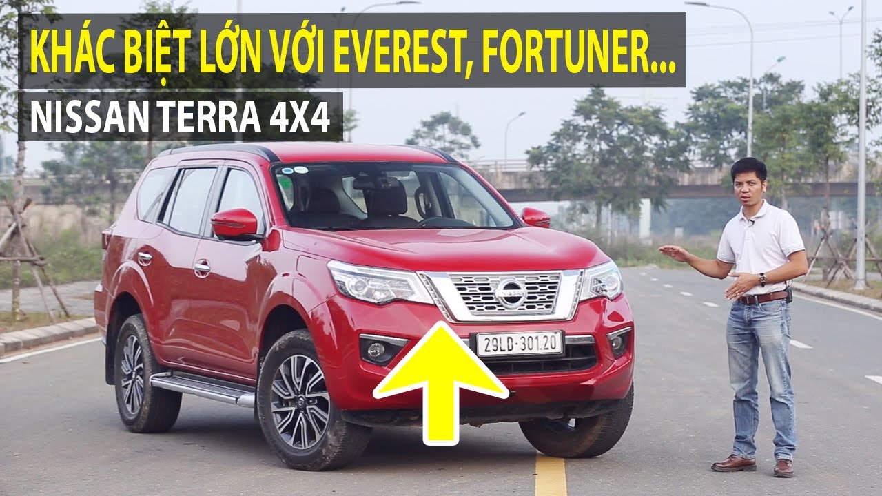 Đánh giá Nissan Terra 4x4 2019 - Khác biệt cực lớn với Everest, Fortuner,... | TIPCAR TV