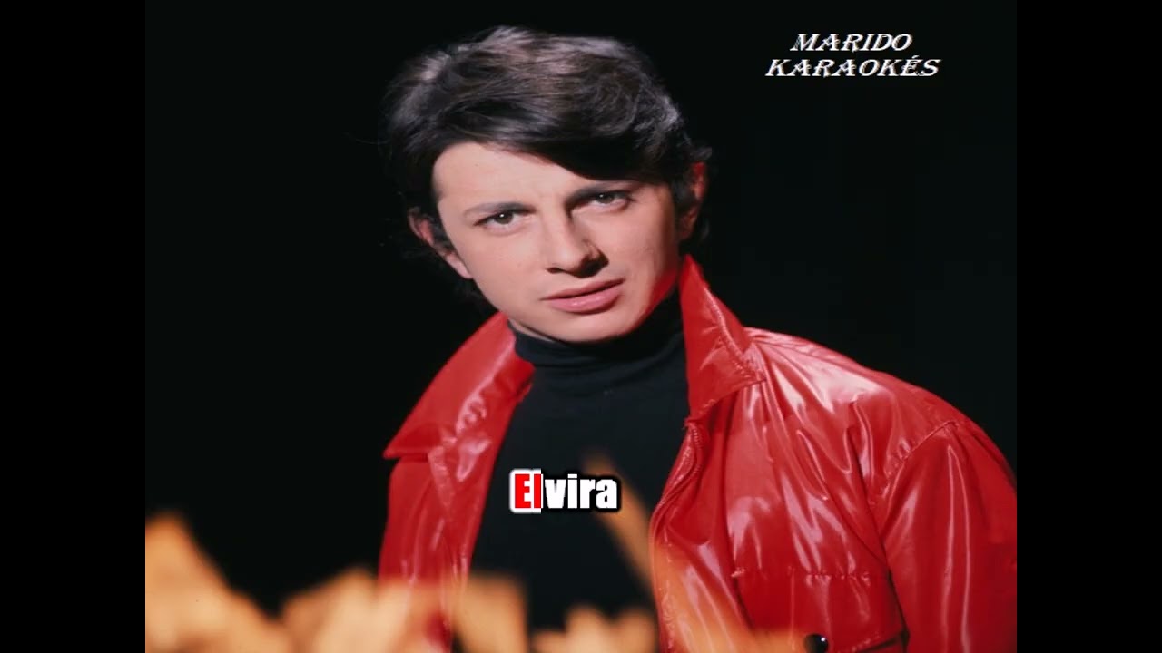 Karaoké Hervé Vilard  - Elvira 1971