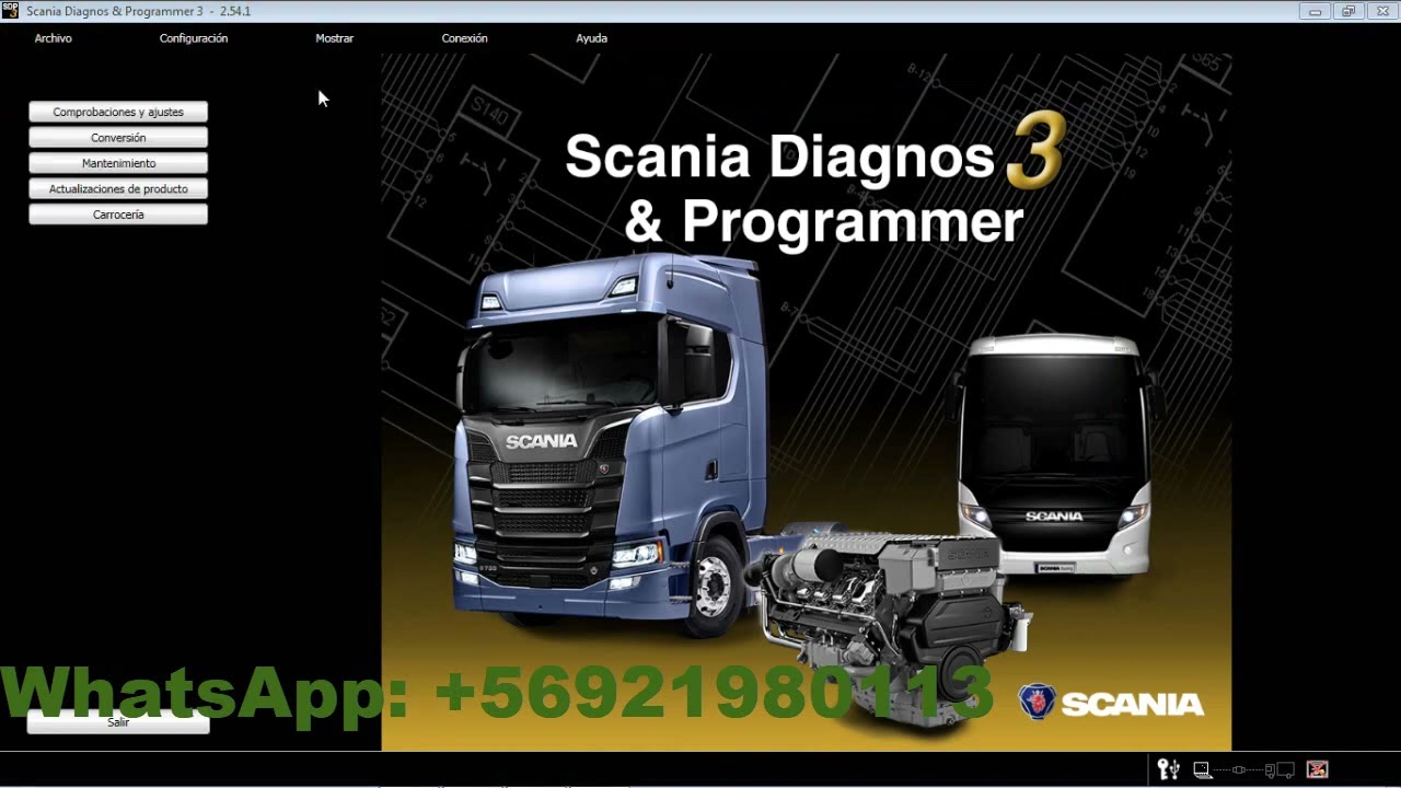 SCANIA SDP3 SCANNER 2.54.1 (2023)