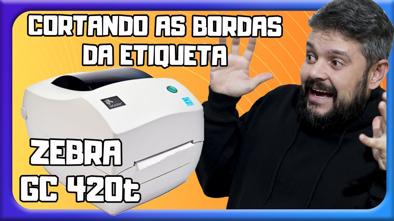 Impressões saindo cortada nas laterais - Aprenda a ajustar - Zebra GC420t
